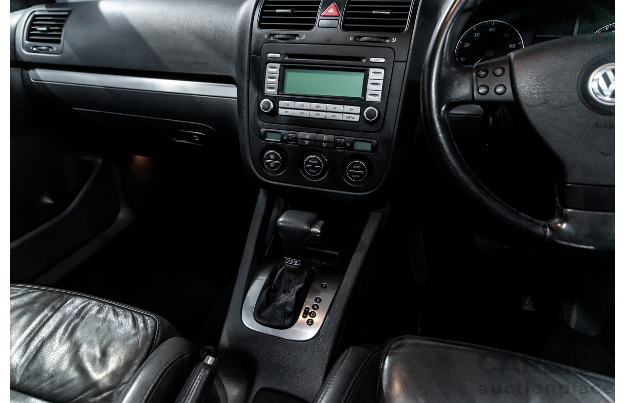 8/2007 Volkswagen Jetta 2.0 Turbo FSI 1KM MY08 4d Sedan Shadow Blue Metallic Turbo 2.0L