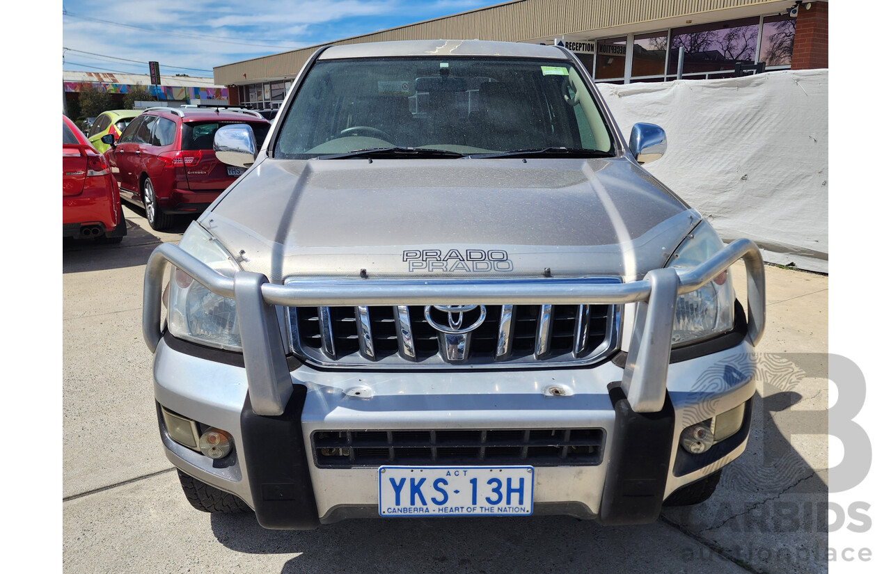 10/2003 Toyota Landcruiser Prado GXL (4x4) GRJ120R 4d Wagon Gold 4.0L