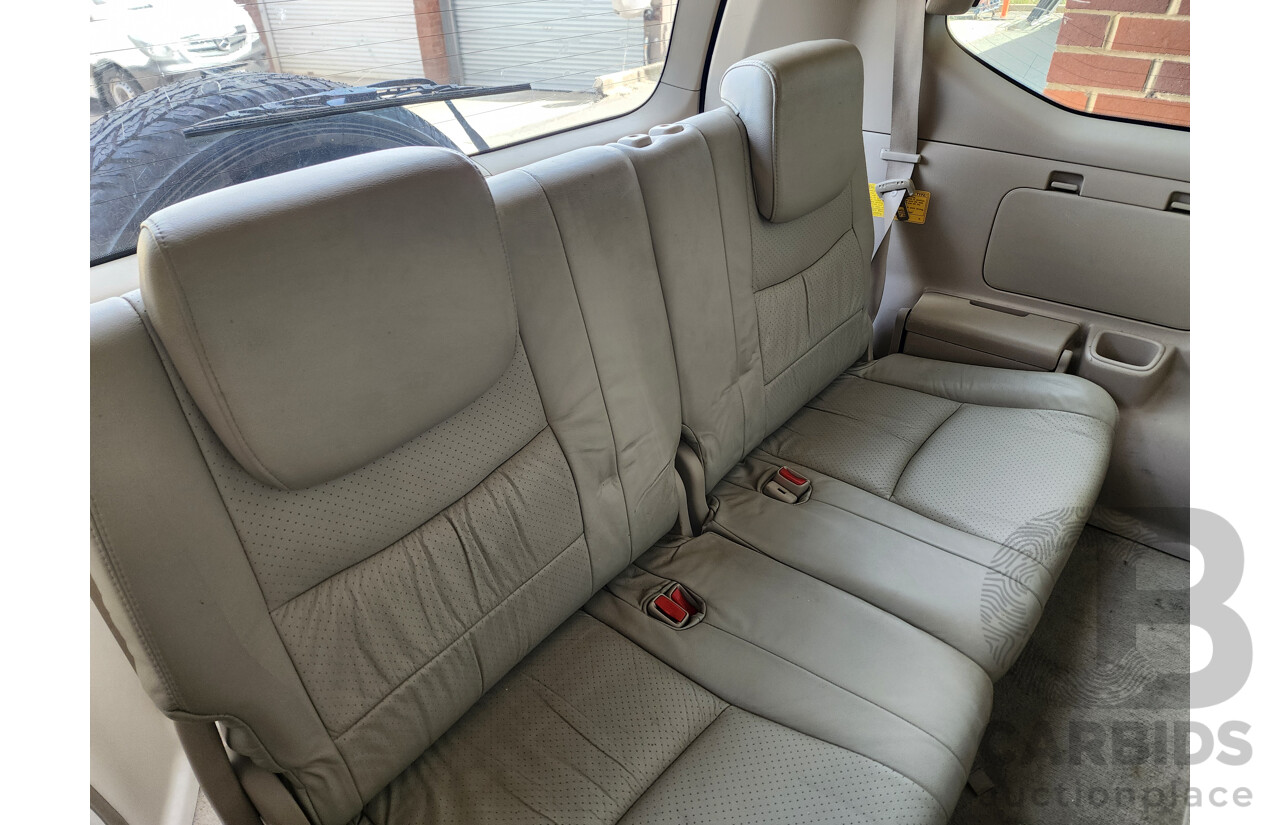 10/2003 Toyota Landcruiser Prado GXL (4x4) GRJ120R 4d Wagon Gold 4.0L