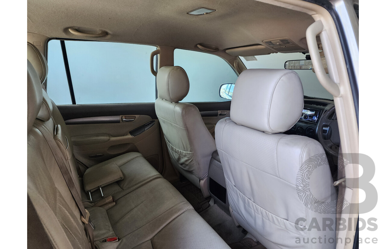 10/2003 Toyota Landcruiser Prado GXL (4x4) GRJ120R 4d Wagon Gold 4.0L