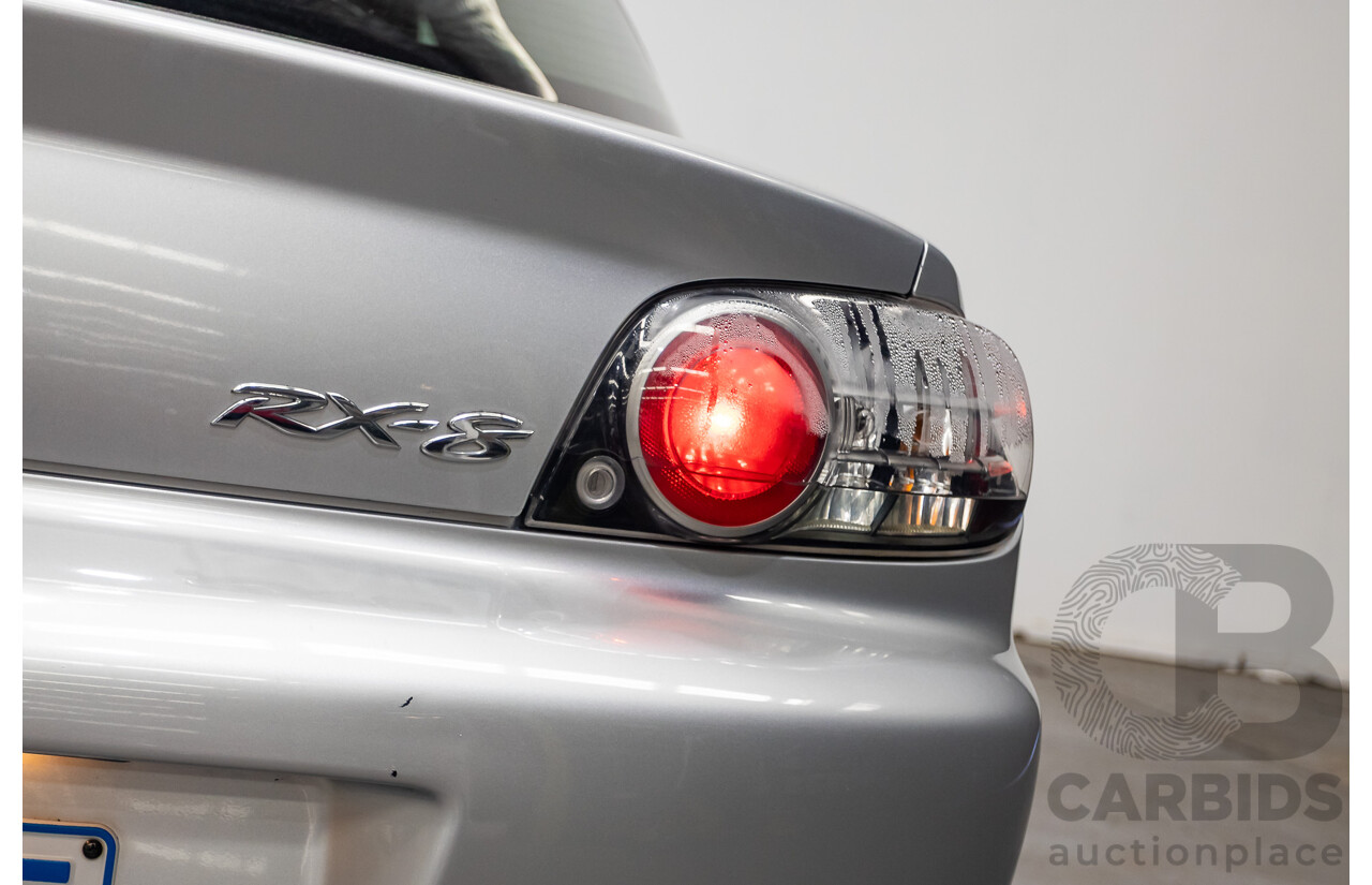 9/2005 Mazda RX-8 FE Series 1 4d Coupe Sunlight Silver Metallic 1.3L