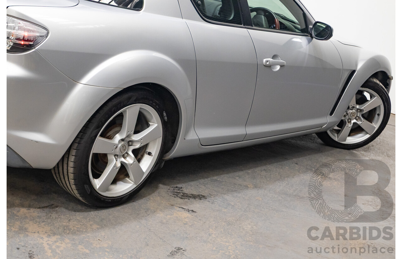 9/2005 Mazda RX-8 FE Series 1 4d Coupe Sunlight Silver Metallic 1.3L