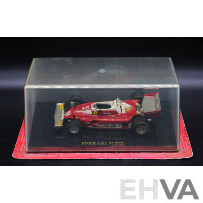 Five Diecast Ferraris Including - 312T2, F312 B2, F310 1996, 312 T4 1979, F2007 - 1:43 Scale