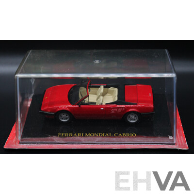 Six Red Diecast Ferrari Collection - 1:43 Scale