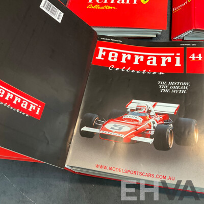 Five Albums of Ferrari Collection Magazine