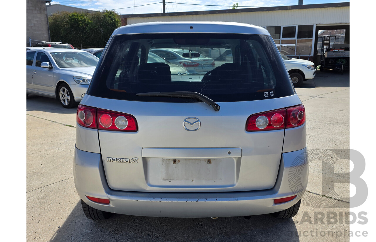 1/2005 Mazda Mazda2 NEO DY MY05 UPGRADE 5d Hatchback Silver 1.5L