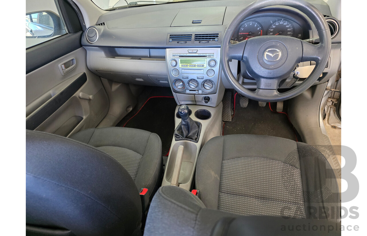 1/2005 Mazda Mazda2 NEO DY MY05 UPGRADE 5d Hatchback Silver 1.5L
