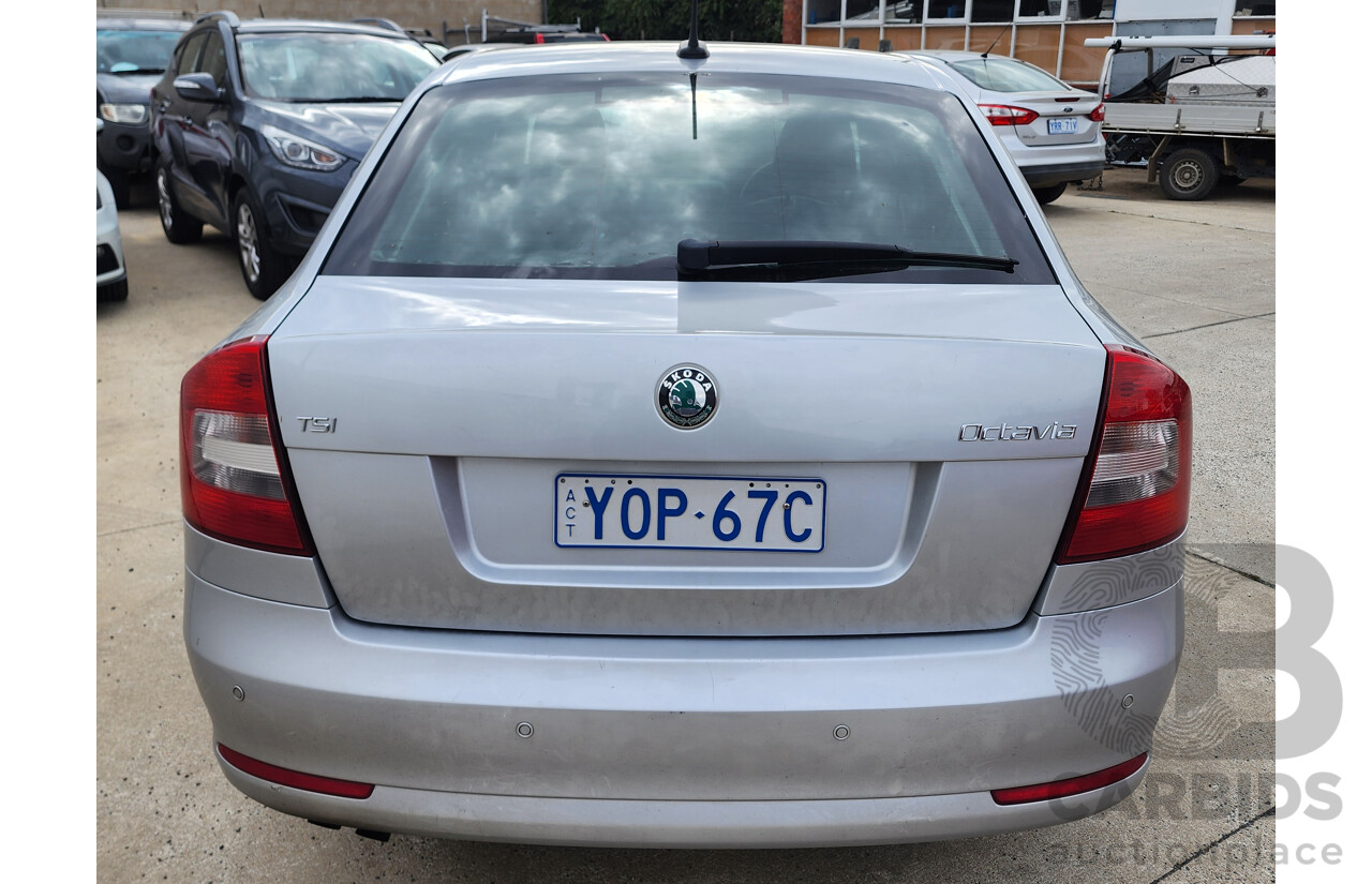 6/2013 Skoda Octavia 90 TSI Special Edition 1Z MY13 5d Liftback Silver 1.4L