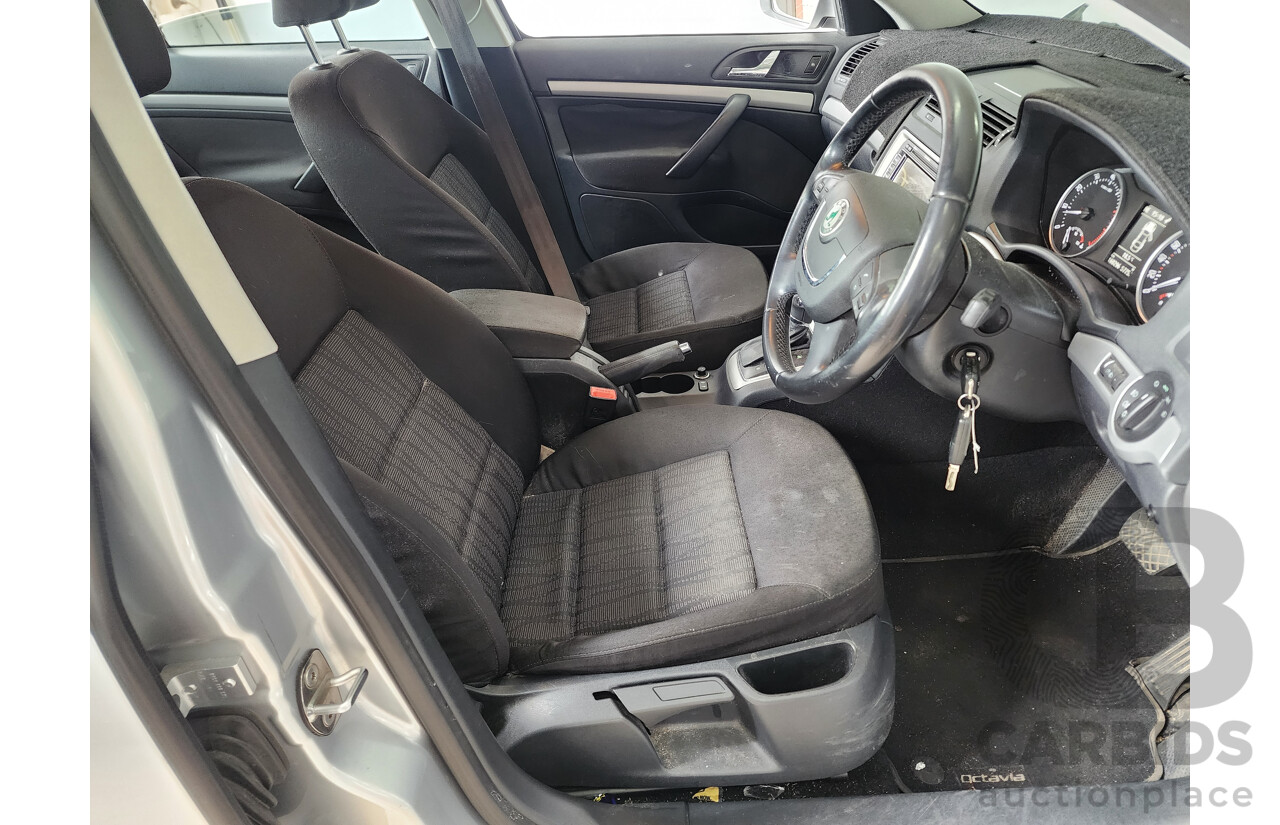 6/2013 Skoda Octavia 90 TSI Special Edition 1Z MY13 5d Liftback Silver 1.4L