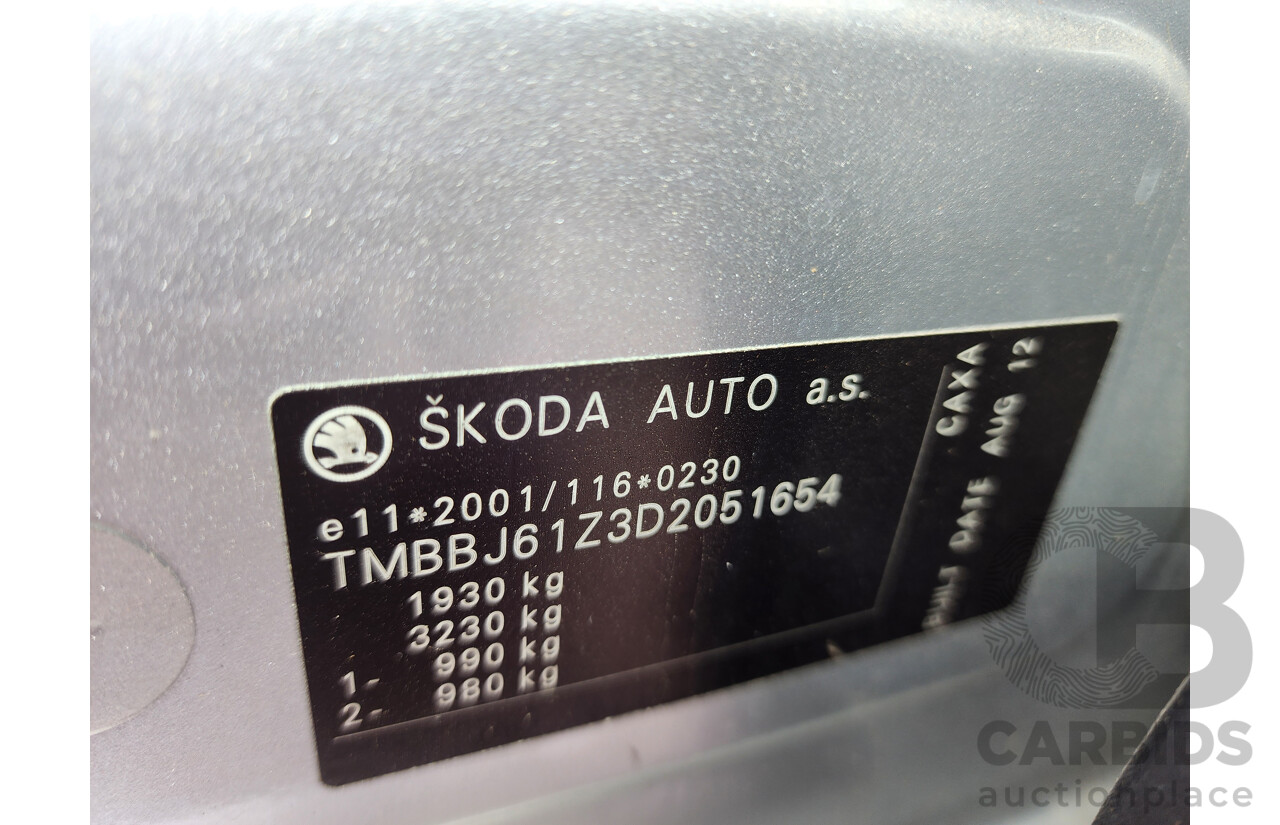 6/2013 Skoda Octavia 90 TSI Special Edition 1Z MY13 5d Liftback Silver 1.4L