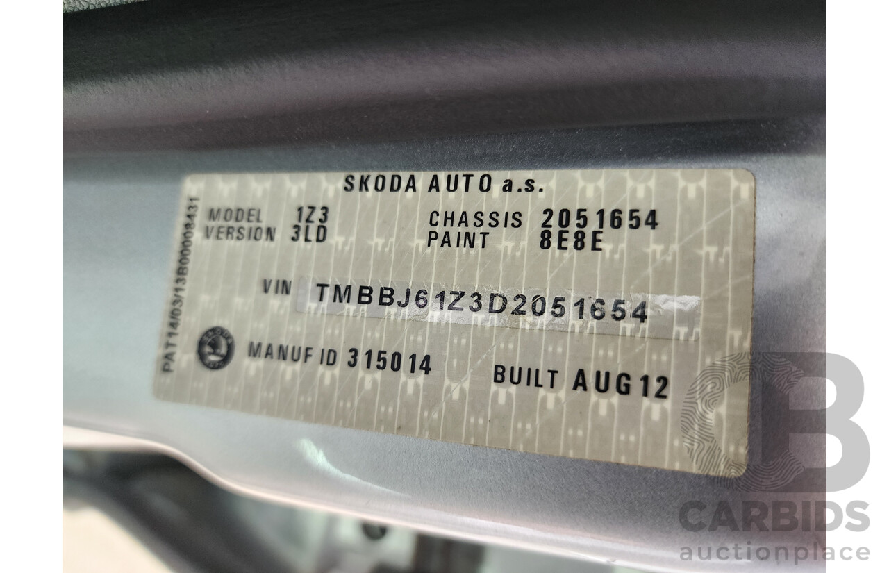 6/2013 Skoda Octavia 90 TSI Special Edition 1Z MY13 5d Liftback Silver 1.4L