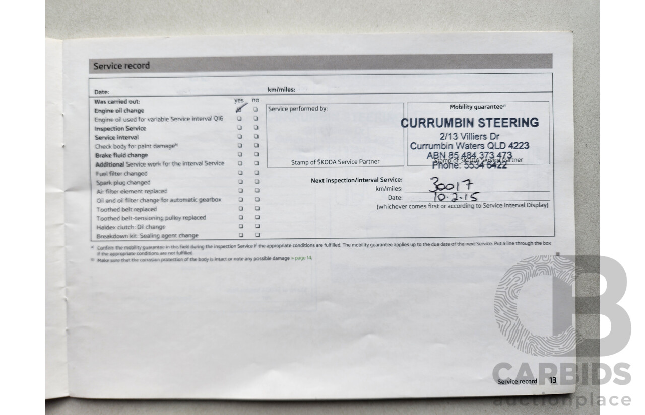 6/2013 Skoda Octavia 90 TSI Special Edition 1Z MY13 5d Liftback Silver 1.4L