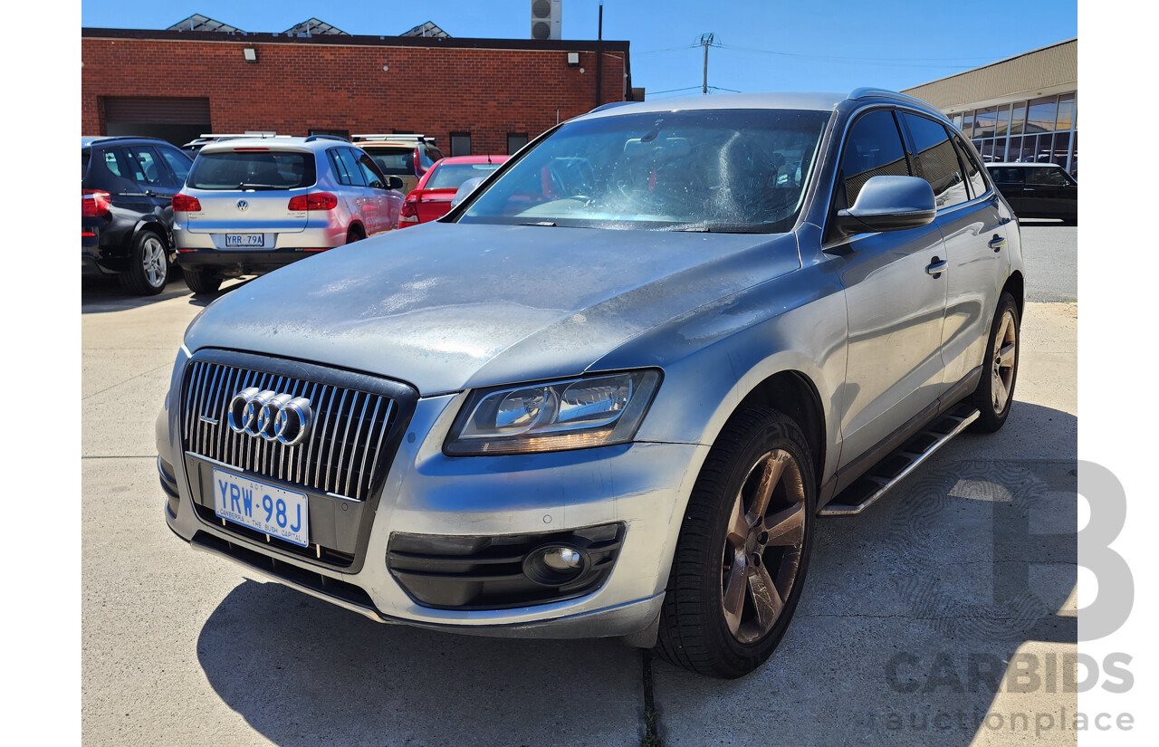 2/2012 Audi Q5 2.0 TFSI Quattro 8R MY12 4d Wagon Grey 2.0L