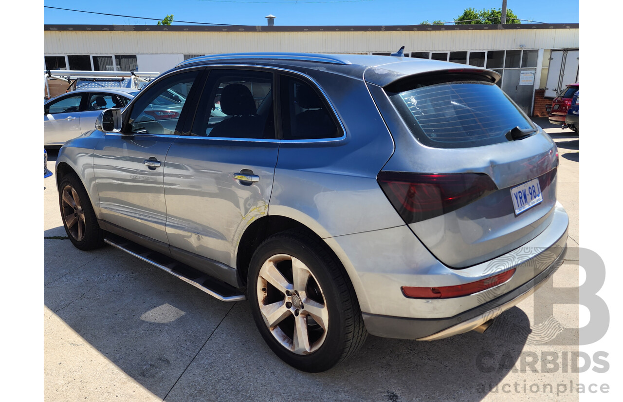 2/2012 Audi Q5 2.0 TFSI Quattro 8R MY12 4d Wagon Grey 2.0L