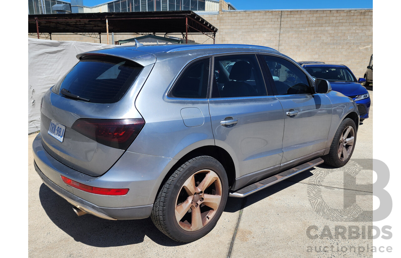 2/2012 Audi Q5 2.0 TFSI Quattro 8R MY12 4d Wagon Grey 2.0L