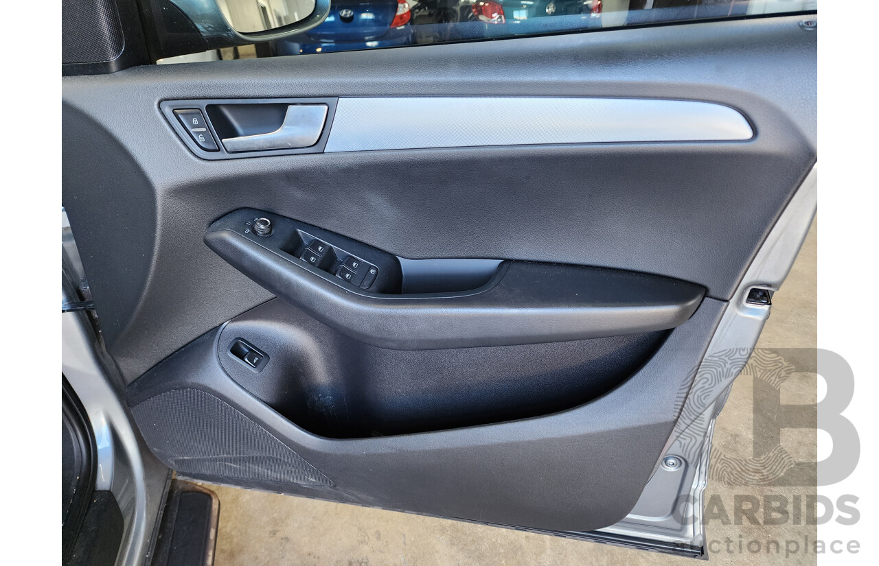 2/2012 Audi Q5 2.0 TFSI Quattro 8R MY12 4d Wagon Grey 2.0L