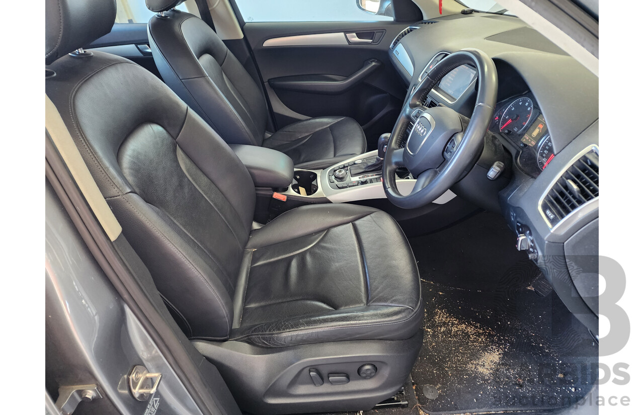 2/2012 Audi Q5 2.0 TFSI Quattro 8R MY12 4d Wagon Grey 2.0L