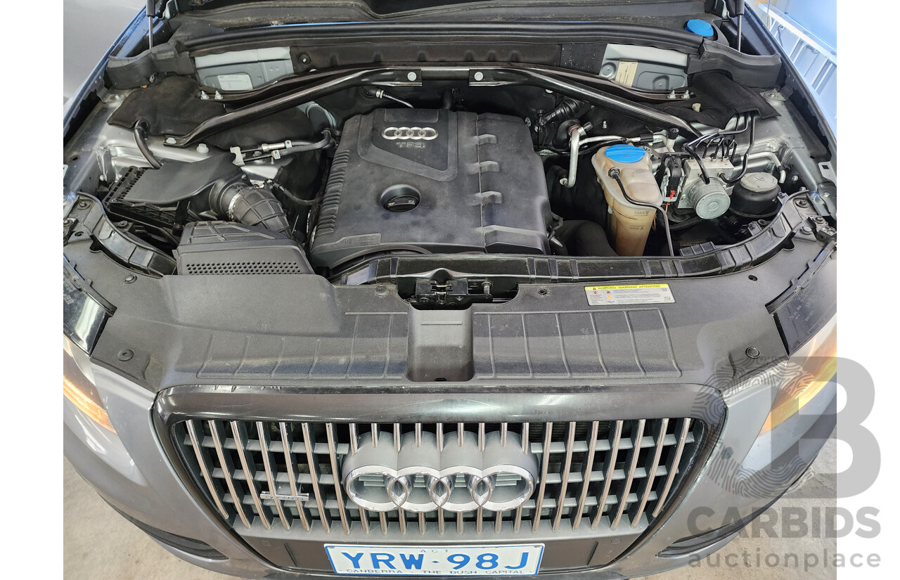 2/2012 Audi Q5 2.0 TFSI Quattro 8R MY12 4d Wagon Grey 2.0L