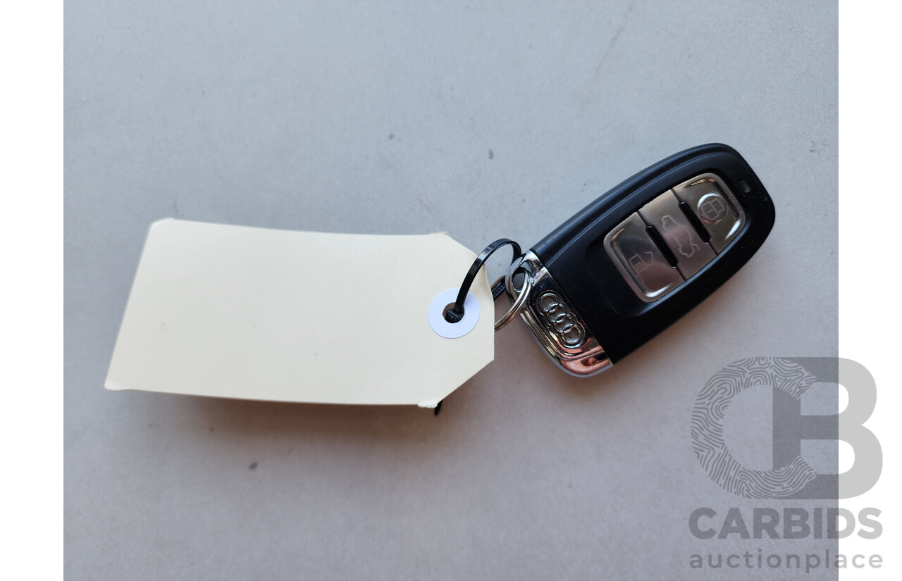 2/2012 Audi Q5 2.0 TFSI Quattro 8R MY12 4d Wagon Grey 2.0L