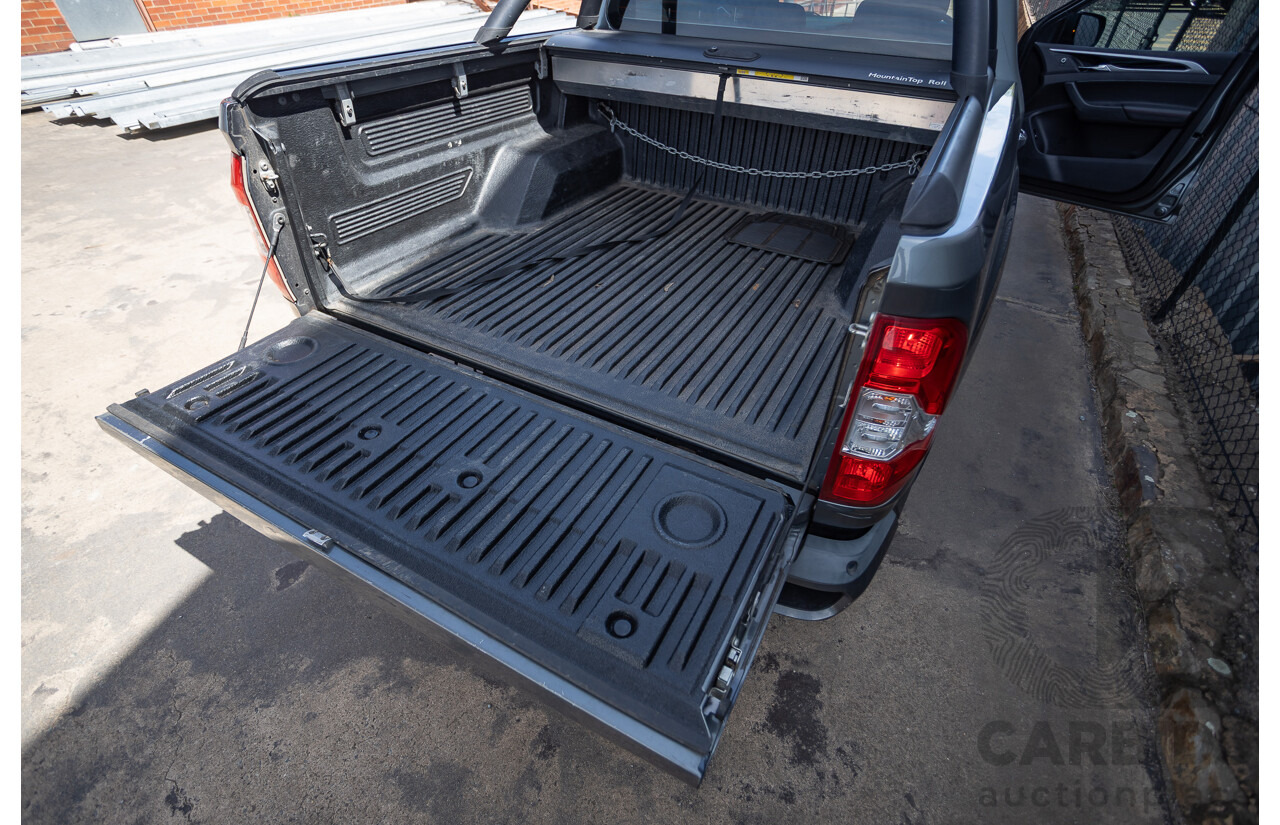 07/2019 LDV T60 Trailrider (4x4) SK8C Double Cab Utility Grey Turbo Diesel 2.8L