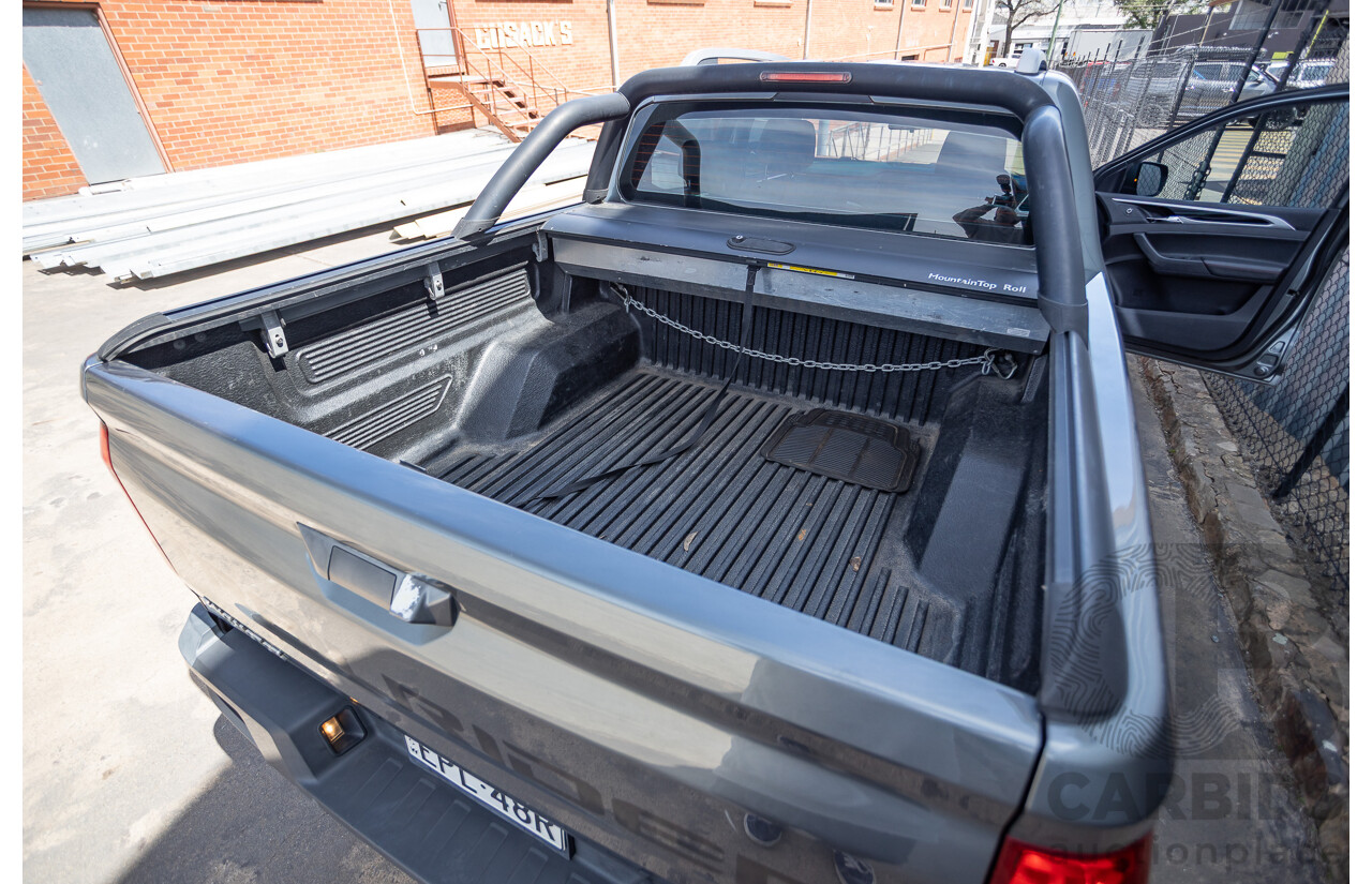 07/2019 LDV T60 Trailrider (4x4) SK8C Double Cab Utility Grey Turbo Diesel 2.8L