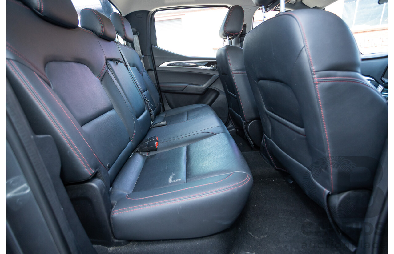 07/2019 LDV T60 Trailrider (4x4) SK8C Double Cab Utility Grey Turbo Diesel 2.8L