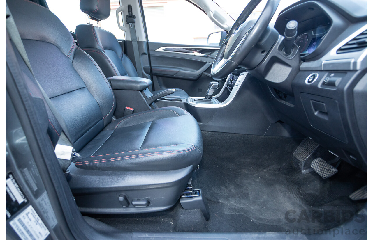 07/2019 LDV T60 Trailrider (4x4) SK8C Double Cab Utility Grey Turbo Diesel 2.8L
