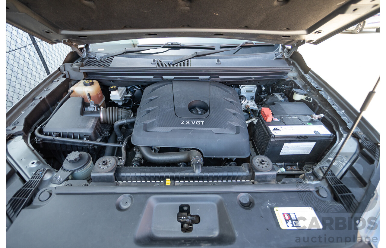 07/2019 LDV T60 Trailrider (4x4) SK8C Double Cab Utility Grey Turbo Diesel 2.8L