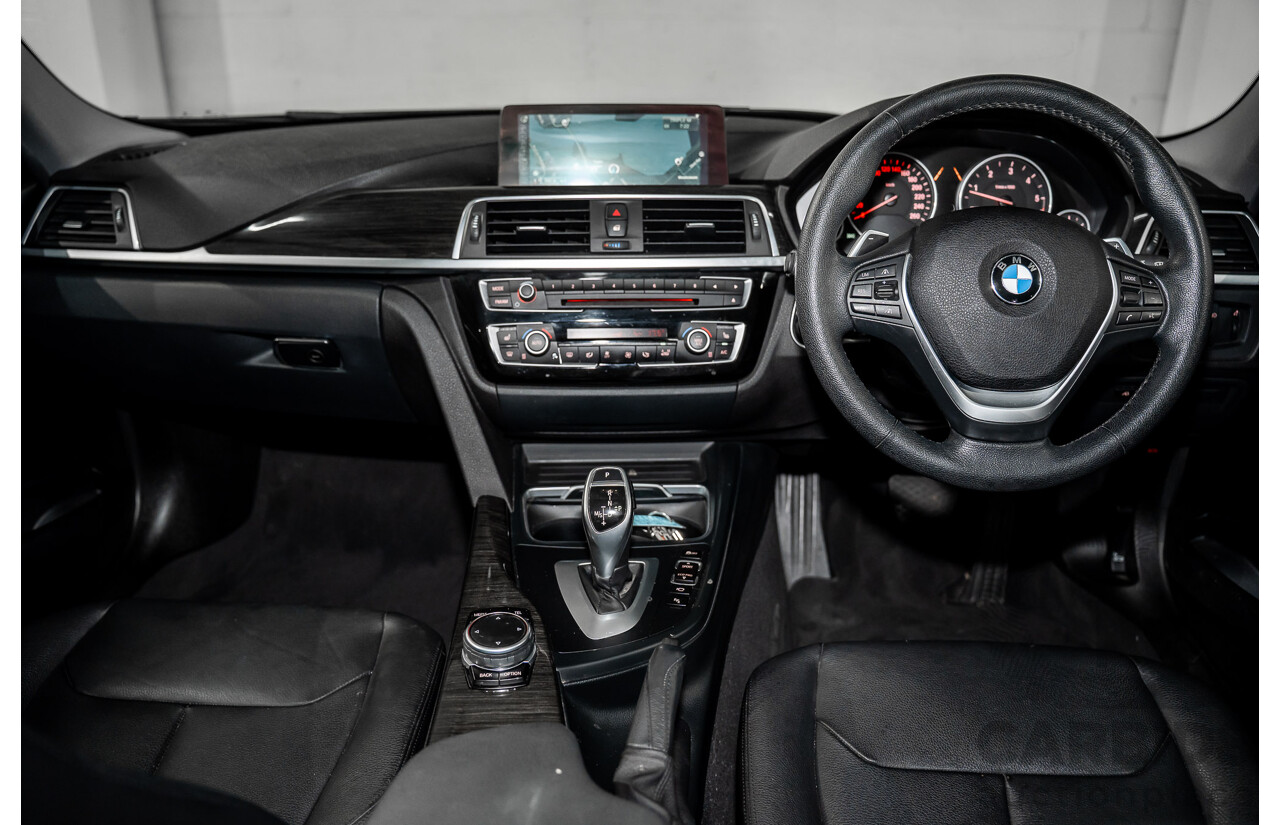 06/2016 BMW 320d Luxury Line (RWD) F30 LCI 4d Sedan Black Sapphire Metallic Turbo 2.0L