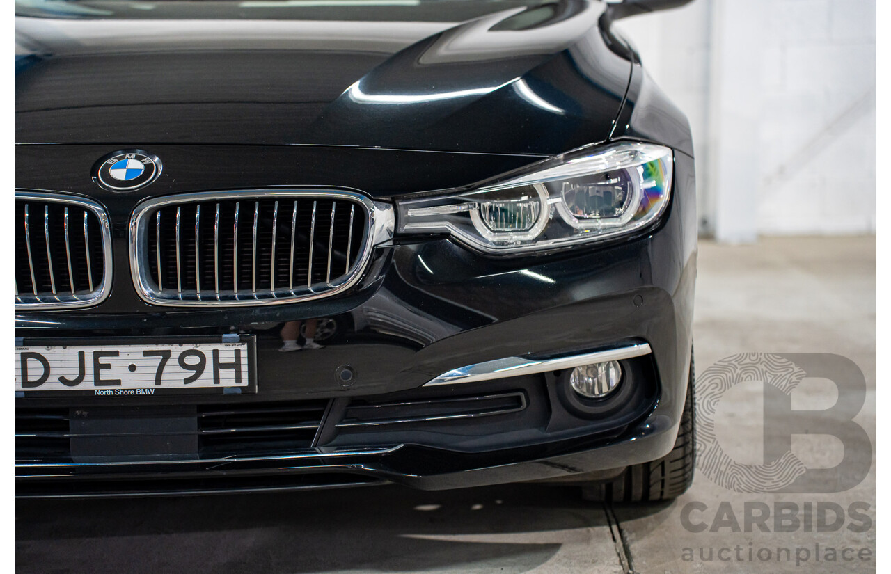 06/2016 BMW 320d Luxury Line (RWD) F30 LCI 4d Sedan Black Sapphire Metallic Turbo 2.0L