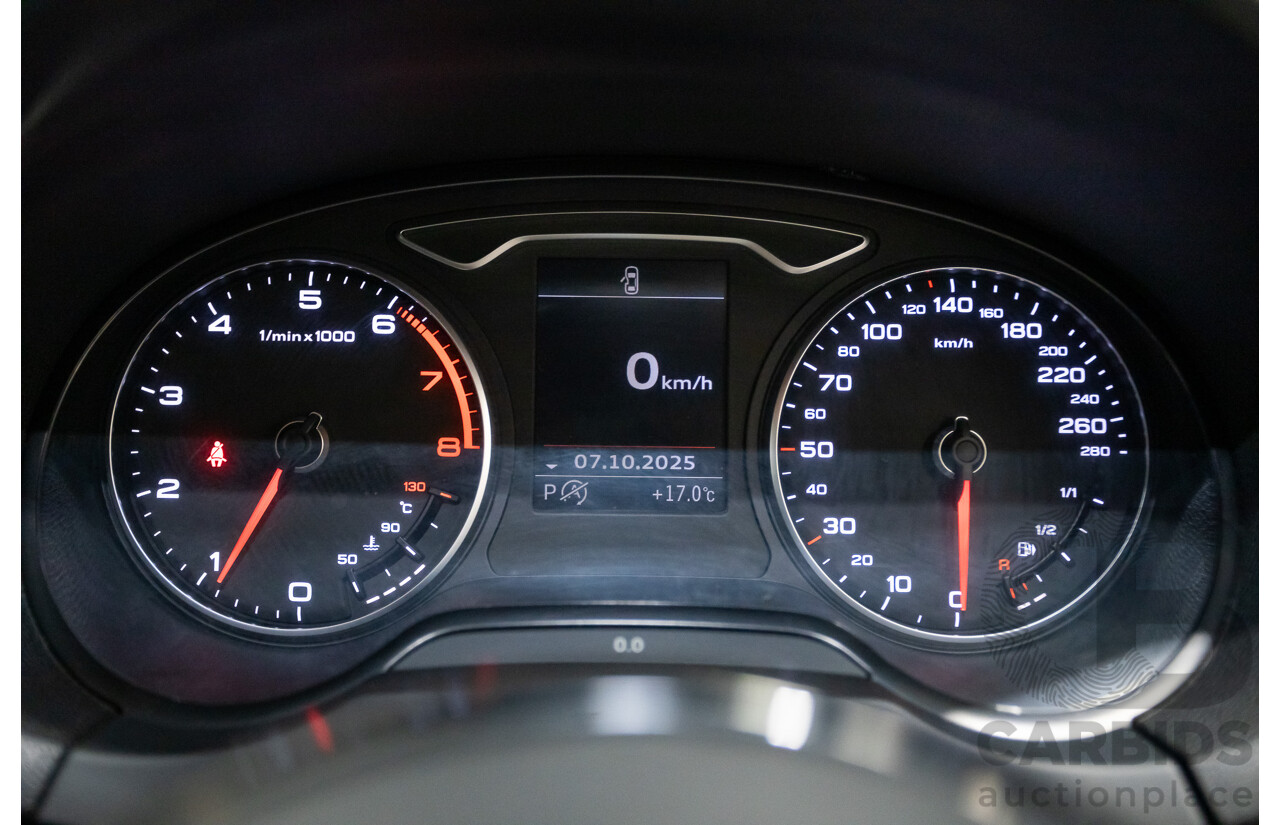 Audi A3 1.8 TFSI Quattro S-Line Ambition (AWD) 8V 5D Hatchback Glacier White Turbo 1.8L