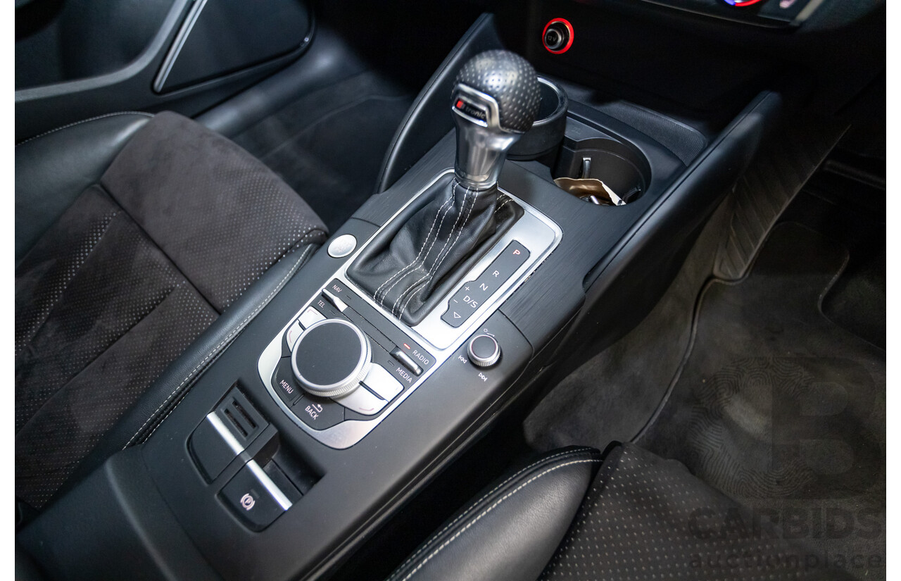 Audi A3 1.8 TFSI Quattro S-Line Ambition (AWD) 8V 5D Hatchback Glacier White Turbo 1.8L