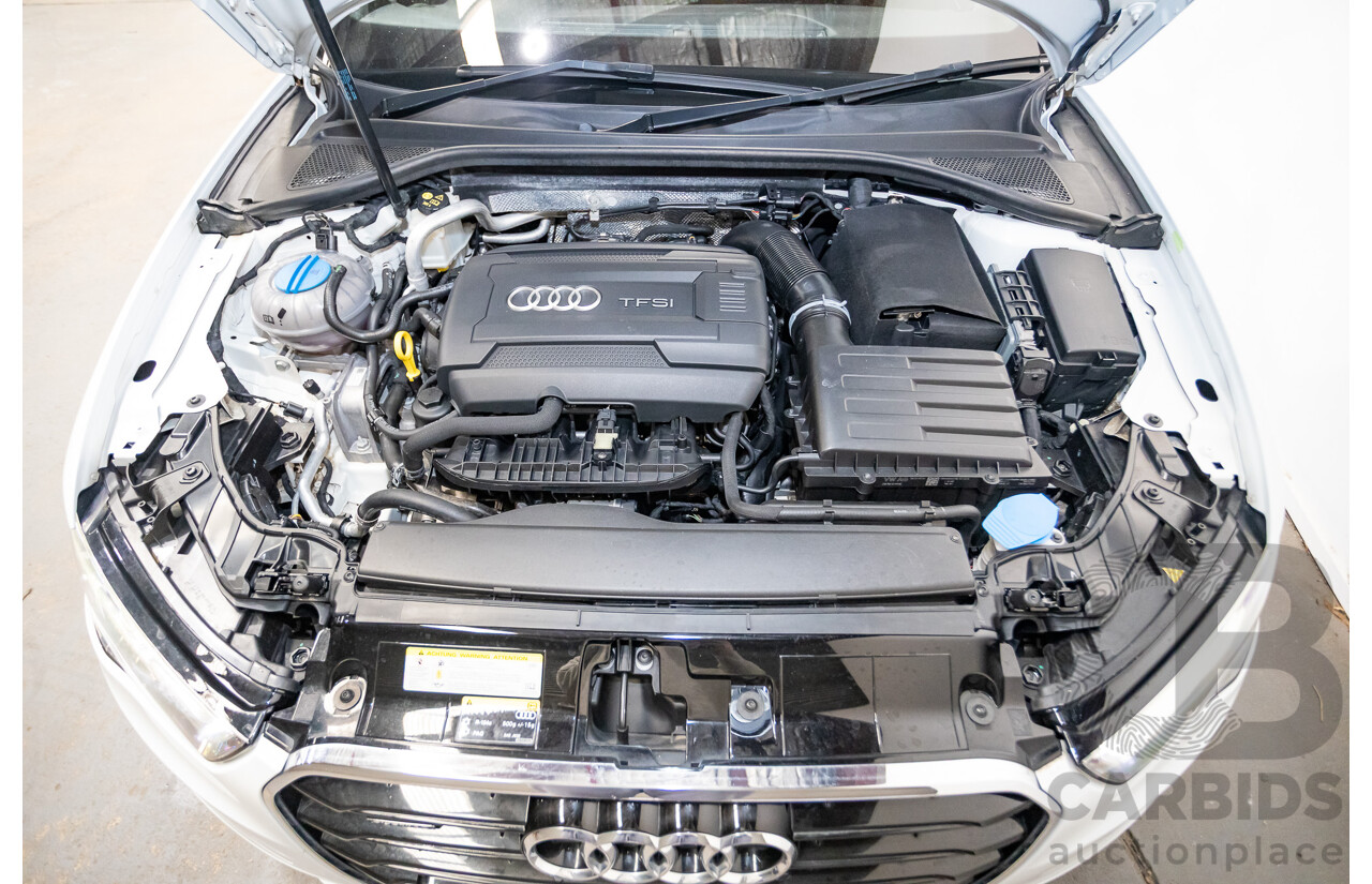 Audi A3 1.8 TFSI Quattro S-Line Ambition (AWD) 8V 5D Hatchback Glacier White Turbo 1.8L