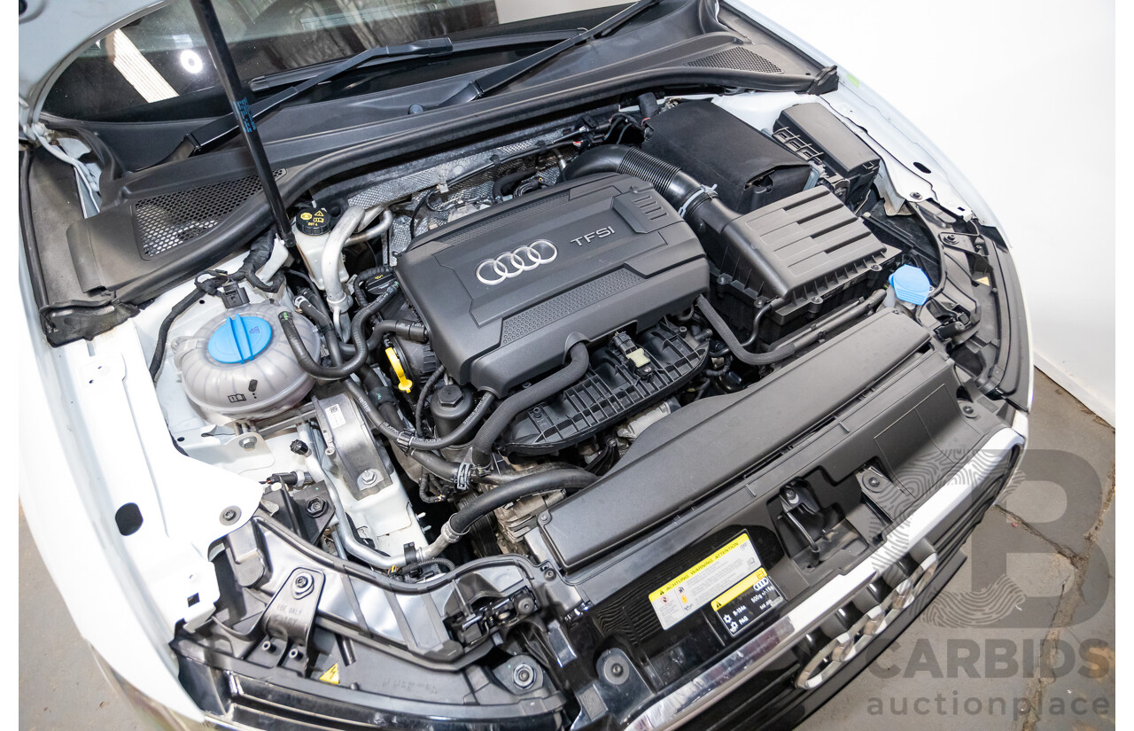 Audi A3 1.8 TFSI Quattro S-Line Ambition (AWD) 8V 5D Hatchback Glacier White Turbo 1.8L
