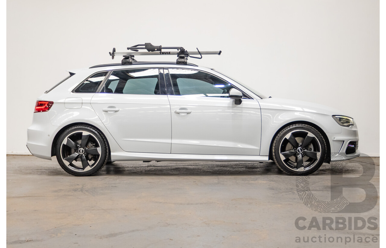 Audi A3 1.8 TFSI Quattro S-Line Ambition (AWD) 8V 5D Hatchback Glacier White Turbo 1.8L