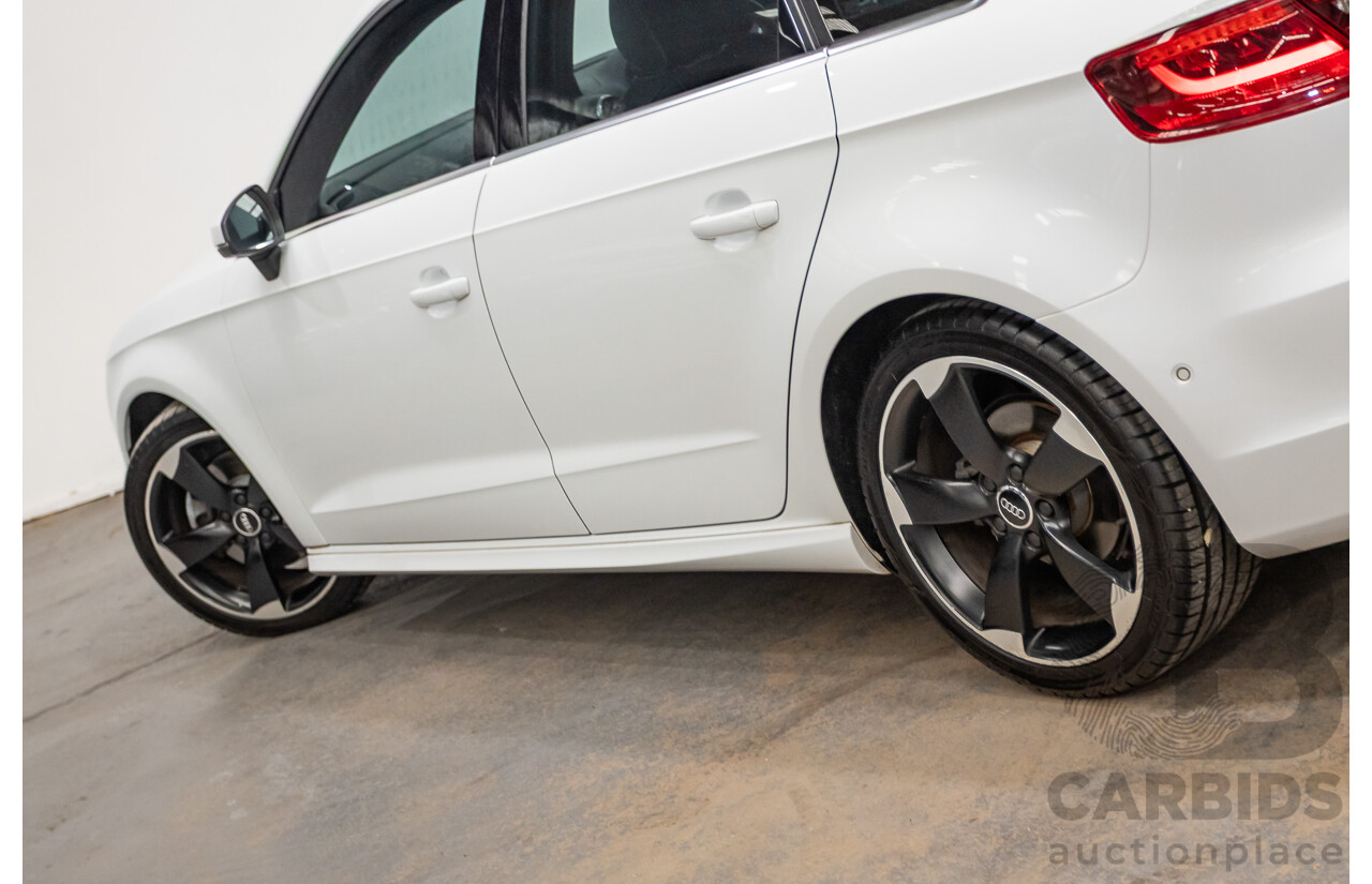 Audi A3 1.8 TFSI Quattro S-Line Ambition (AWD) 8V 5D Hatchback Glacier White Turbo 1.8L