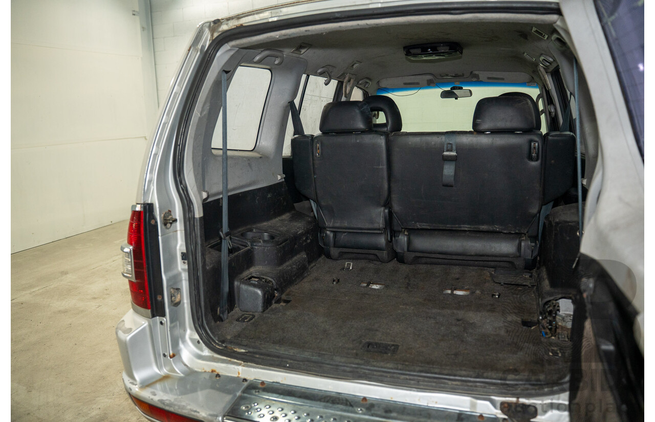 7/2001 Mitsubishi Pajero Exceed LWB (4x4) NM 4d Wagon Cool Silver V6 3.5L