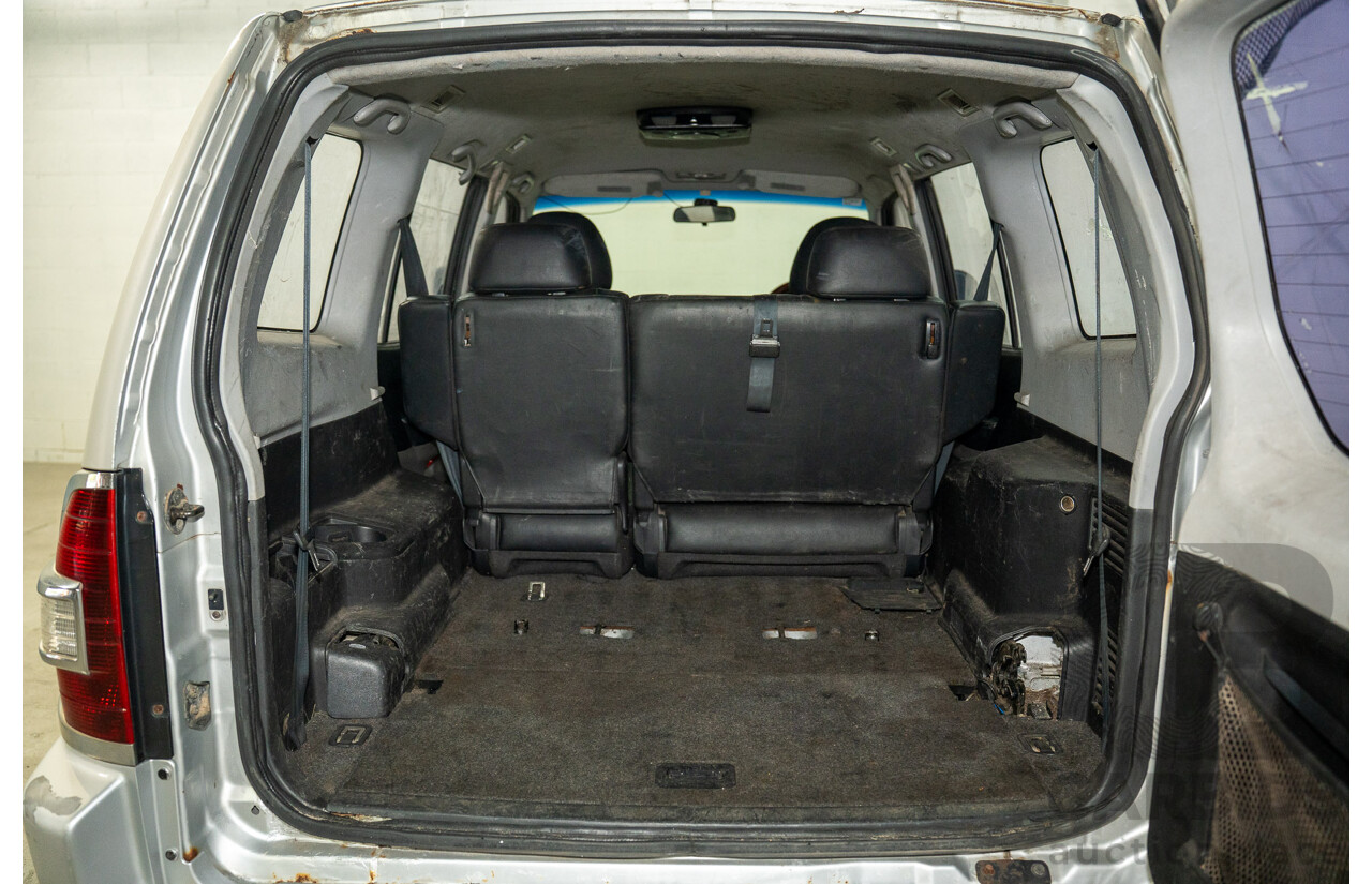 7/2001 Mitsubishi Pajero Exceed LWB (4x4) NM 4d Wagon Cool Silver V6 3.5L
