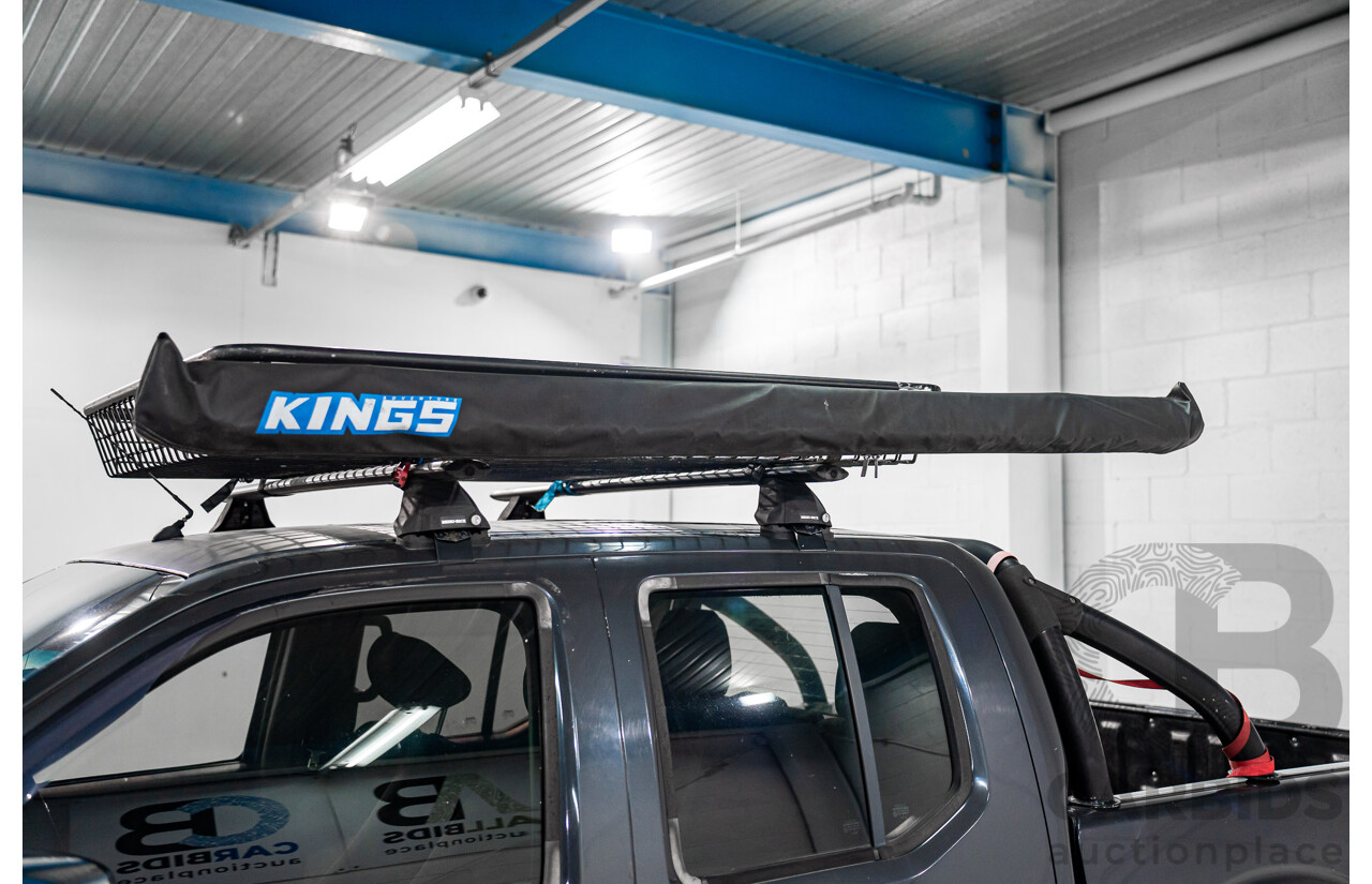 1/2008 Nissan Navara ST-X (4x4) D40 Dual Cab P/Up Slate Grey Metalic Turbo Diesel 2.5L