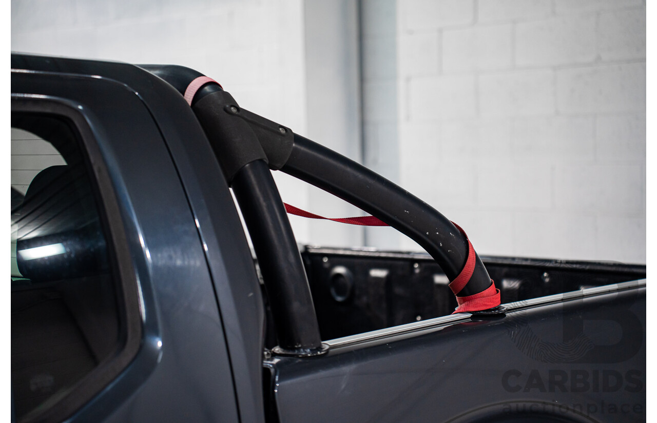 1/2008 Nissan Navara ST-X (4x4) D40 Dual Cab P/Up Slate Grey Metalic Turbo Diesel 2.5L