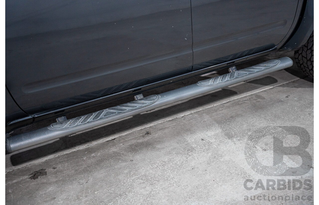 1/2008 Nissan Navara ST-X (4x4) D40 Dual Cab P/Up Slate Grey Metalic Turbo Diesel 2.5L