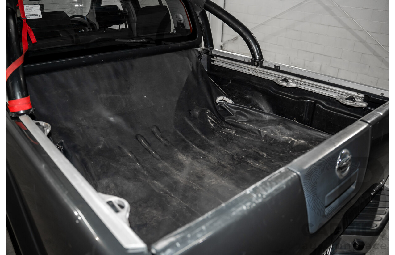 1/2008 Nissan Navara ST-X (4x4) D40 Dual Cab P/Up Slate Grey Metalic Turbo Diesel 2.5L