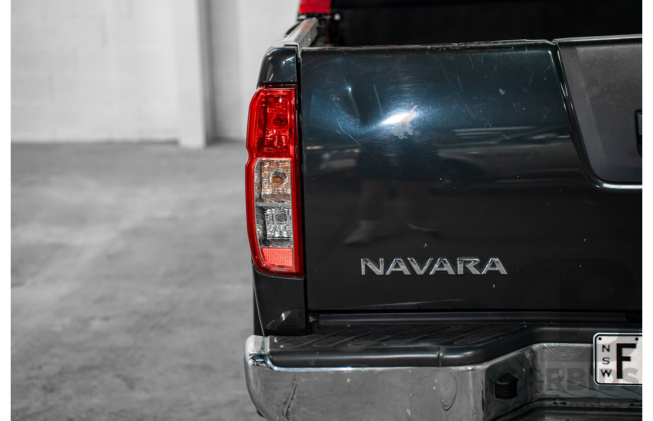 1/2008 Nissan Navara ST-X (4x4) D40 Dual Cab P/Up Slate Grey Metalic Turbo Diesel 2.5L