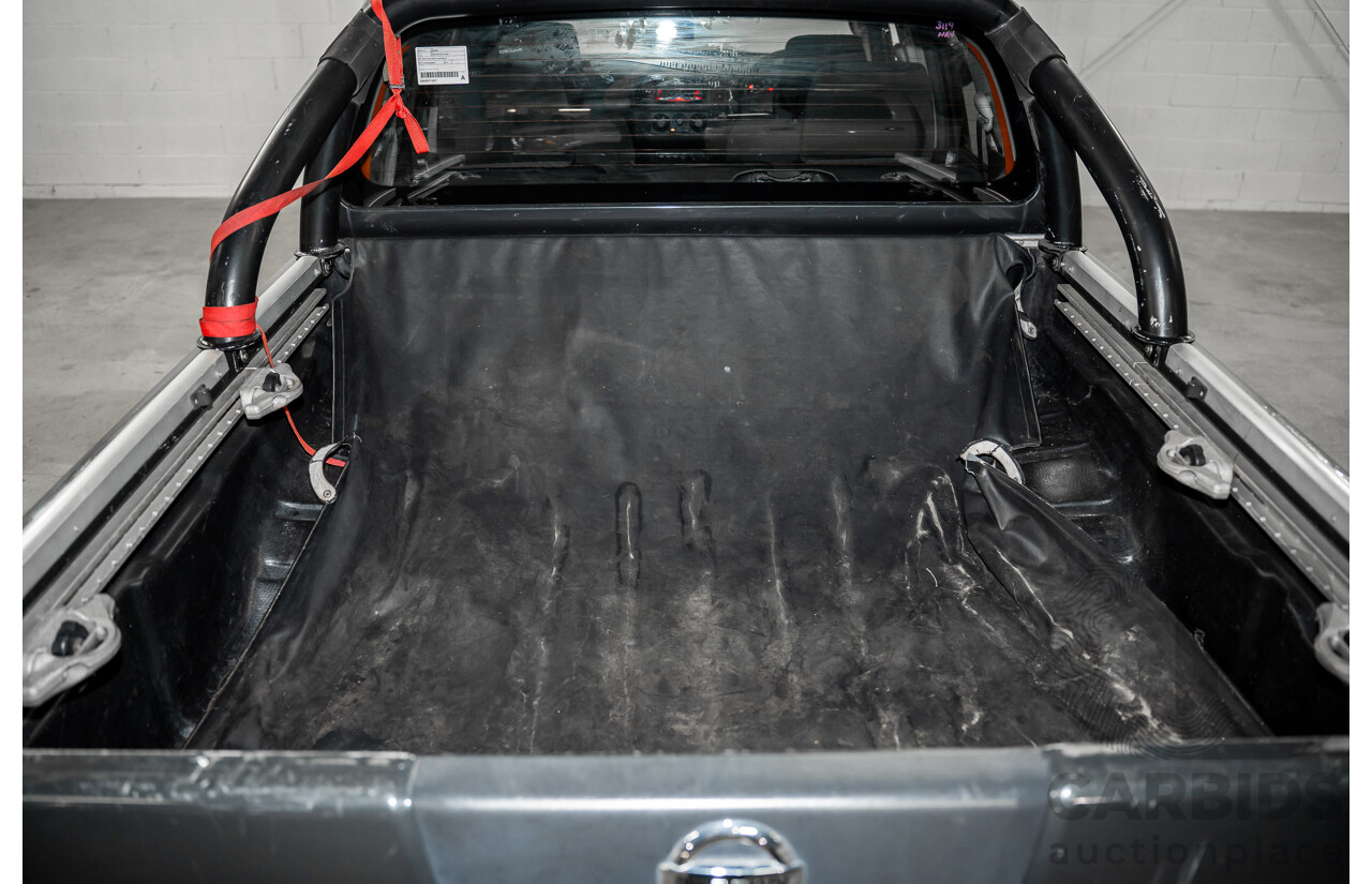 1/2008 Nissan Navara ST-X (4x4) D40 Dual Cab P/Up Slate Grey Metalic Turbo Diesel 2.5L