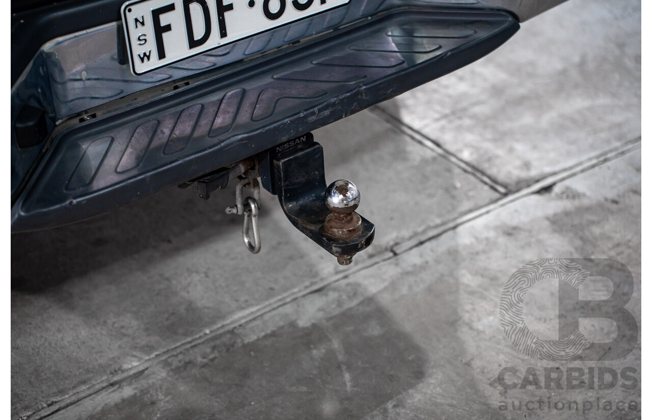 1/2008 Nissan Navara ST-X (4x4) D40 Dual Cab P/Up Slate Grey Metalic Turbo Diesel 2.5L