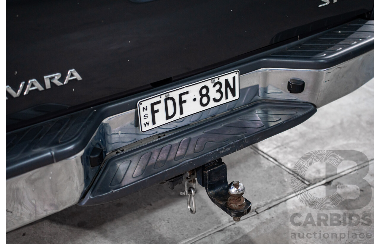 1/2008 Nissan Navara ST-X (4x4) D40 Dual Cab P/Up Slate Grey Metalic Turbo Diesel 2.5L