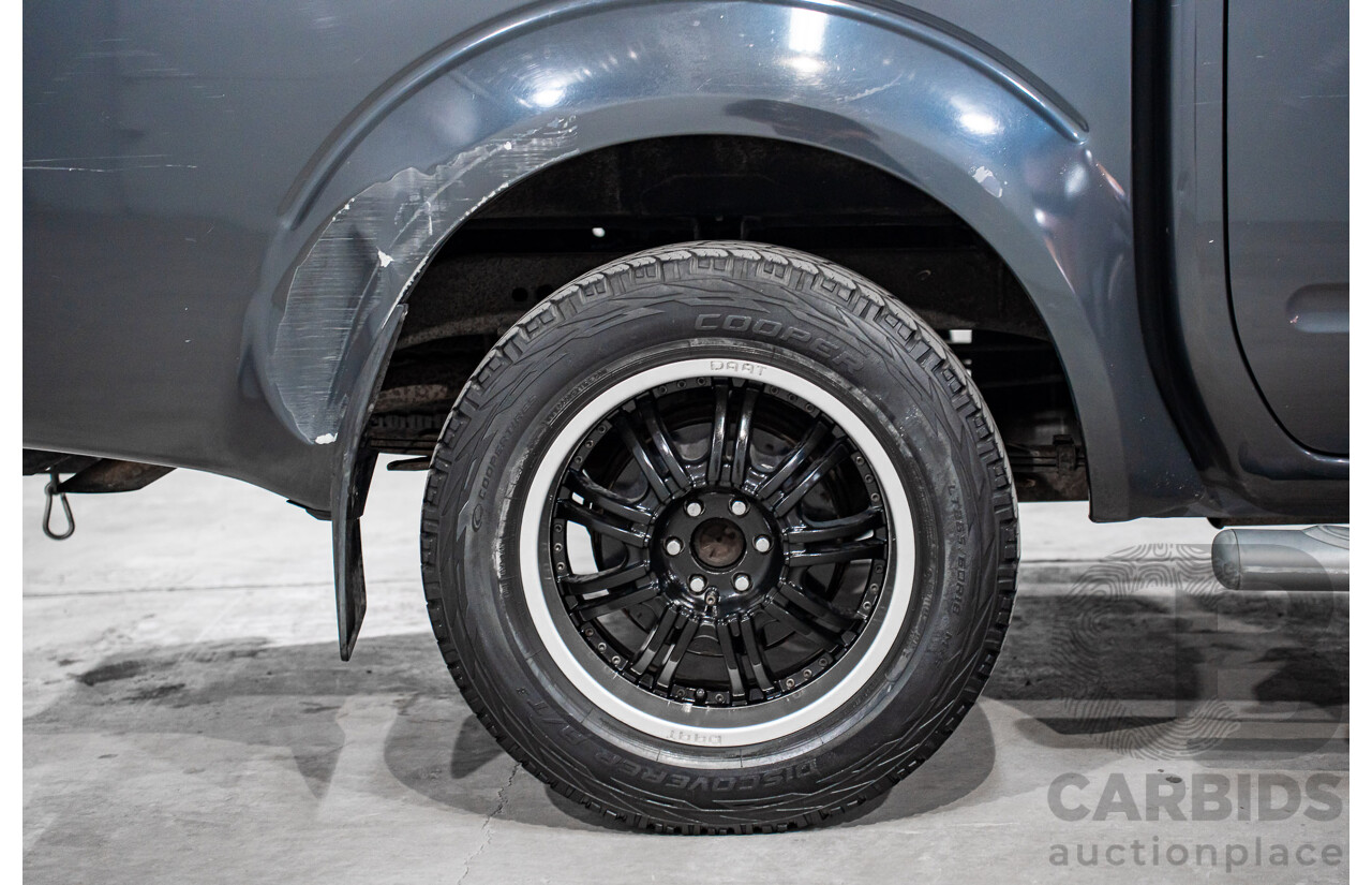 1/2008 Nissan Navara ST-X (4x4) D40 Dual Cab P/Up Slate Grey Metalic Turbo Diesel 2.5L