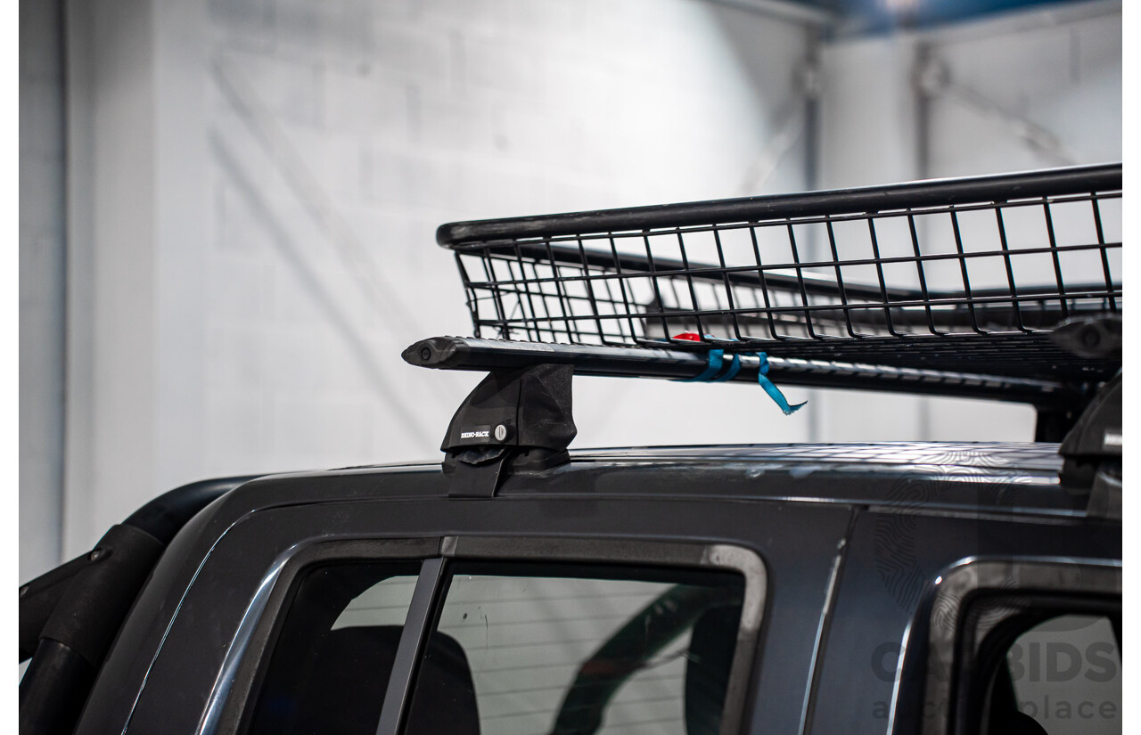 1/2008 Nissan Navara ST-X (4x4) D40 Dual Cab P/Up Slate Grey Metalic Turbo Diesel 2.5L