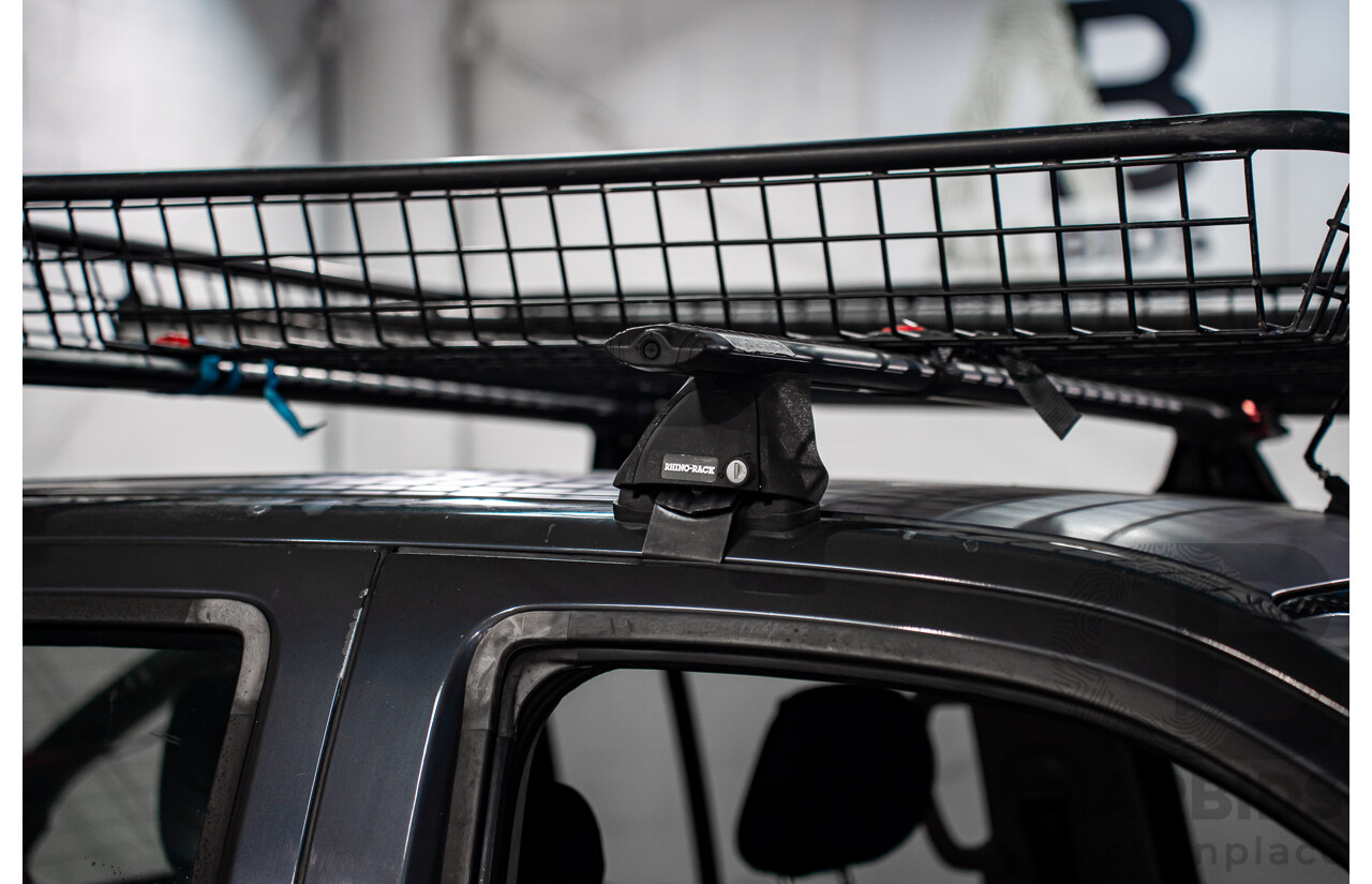 1/2008 Nissan Navara ST-X (4x4) D40 Dual Cab P/Up Slate Grey Metalic Turbo Diesel 2.5L