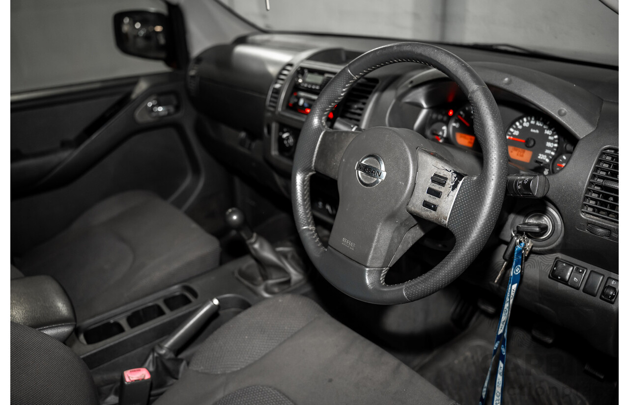 1/2008 Nissan Navara ST-X (4x4) D40 Dual Cab P/Up Slate Grey Metalic Turbo Diesel 2.5L